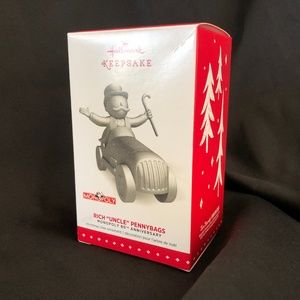 Hallmark MONOPOLY 80th Christmas Ornament 2015